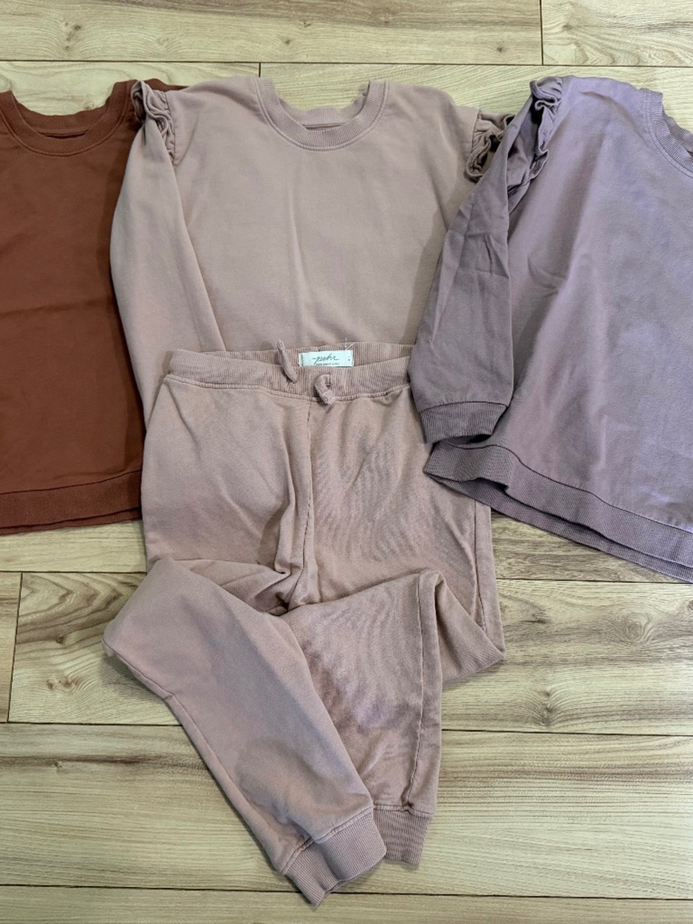 Pehr size 6T Fall Sweatshirt/Jogger Bundle